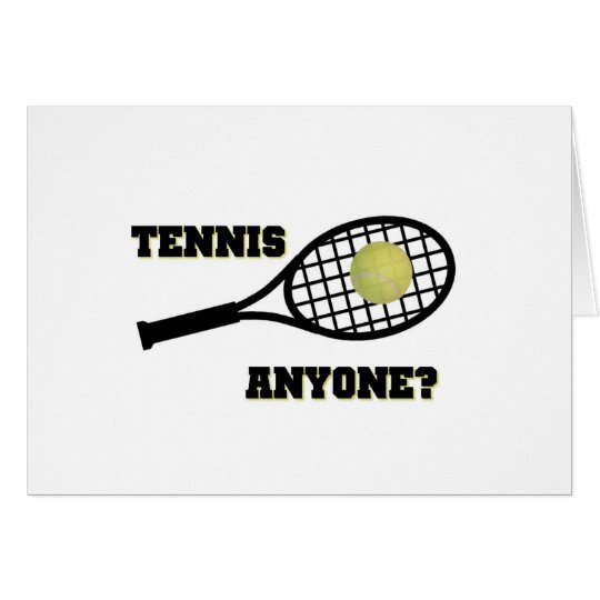 Tennis Anyone? Card