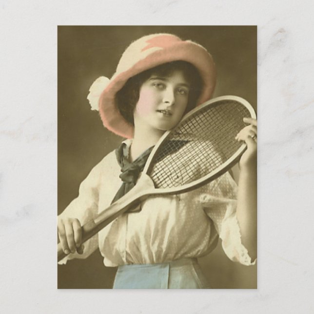 Tennis Anyone Postcard (Front)