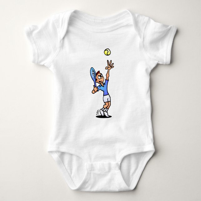 Tennis Baby Bodysuit (Front)