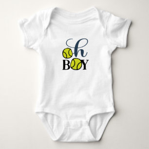 Tennis baby boy bodysuit
