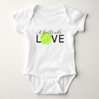 Tennis Baby Starts With Love Tennis Player