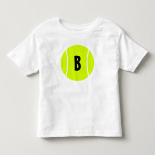 Tennis Baby/Toddler Custom Text Tennis Ball Shirt