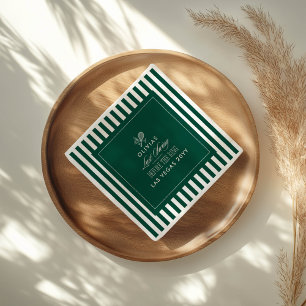 Tennis Bachelorette Last Swing Before the Ring Napkin