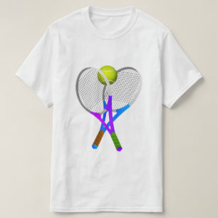 Tennis Ball and Rackets T-Shirt