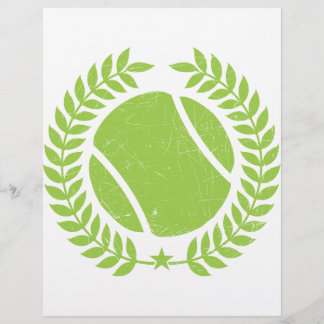 Tennis Ball and tennis Team Vintage design