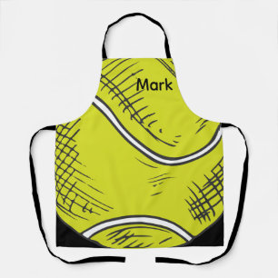 Tennis ball apron
