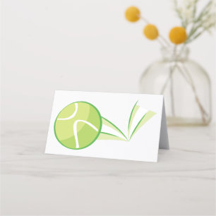 Tennis Ball Bounce Place Card