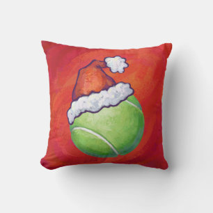 Tennis Ball Christmas Cushion