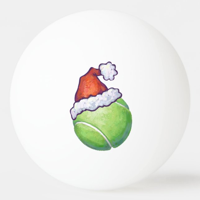 Tennis Ball Christmas Green (Back)