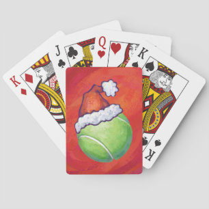 Tennis Ball Christmas Playing Cards