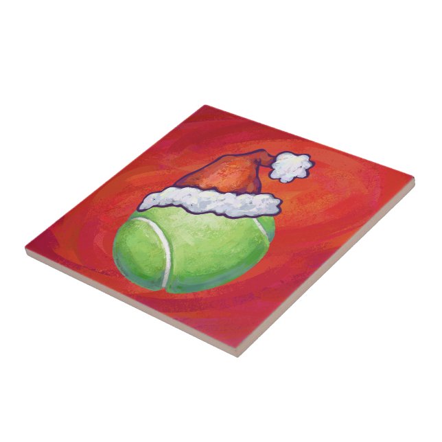 Tennis Ball Christmas Tile (Side)