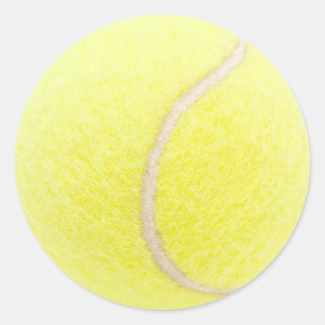 Tennis Ball Classic Round Sticker (Front)