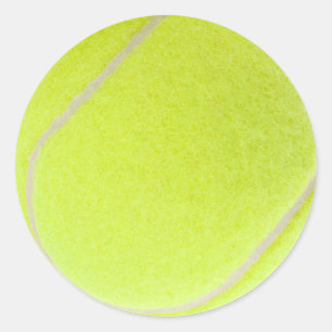 Tennis Ball Classic Round Sticker