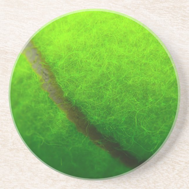 Tennis ball coaster (Front)