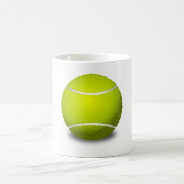 Tennis Ball Coffee Mug (Center)