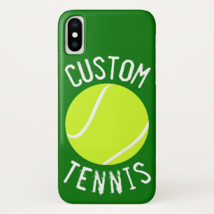 Tennis Ball Custom Text and Colour Phone Case