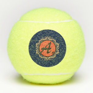 Tennis Ball CUSTOMIZABLE INITIAL