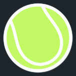 Tennis Ball Design Sticker<br><div class="desc">Show off your love for tennis with this vibrant sticker featuring a classic tennis ball design. Perfect for decorating your gear,  laptop,  or any personal item,  this sticker adds a sporty and stylish touch wherever it’s placed.</div>