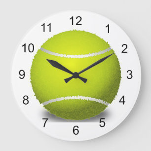 Tennis Ball Design Wall Clock