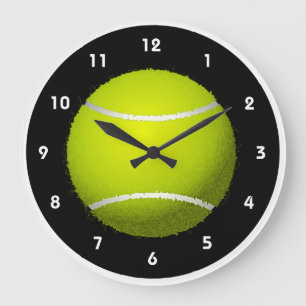 Tennis Ball Design Wall Clock