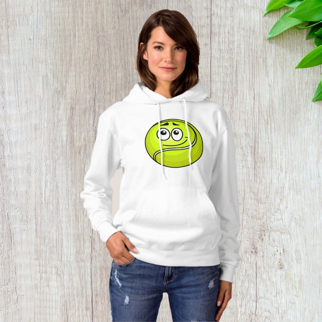 Tennis Ball Face Hoodie (Creator Uploaded)