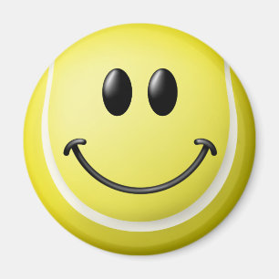 Tennis Ball Face Magnet