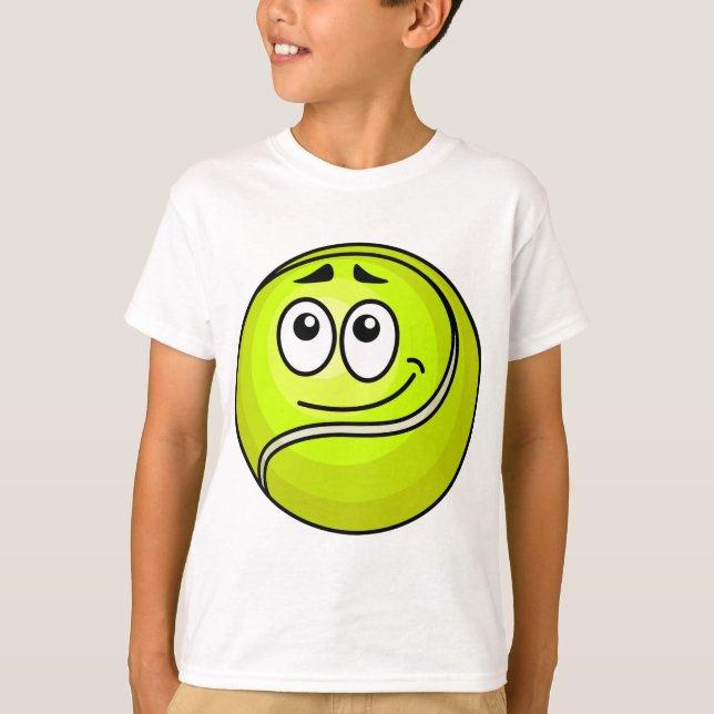 Tennis Ball Face T-Shirt (Front)