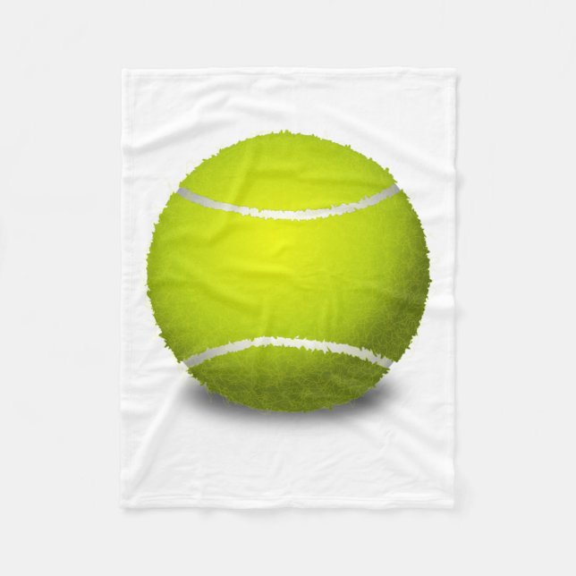 Tennis Ball Fleece Blanket (Front)