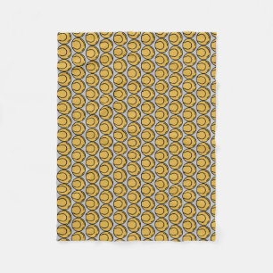 tennis-ball fleece blanket