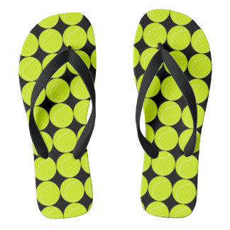 Tennis Ball Flip Flops