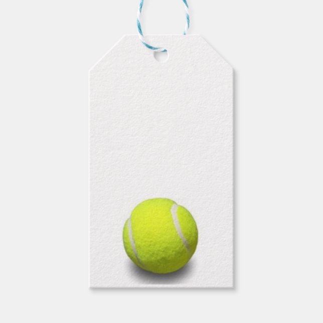 Tennis Ball Gift Tags (Front)