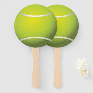 Tennis Ball. Hand Fan