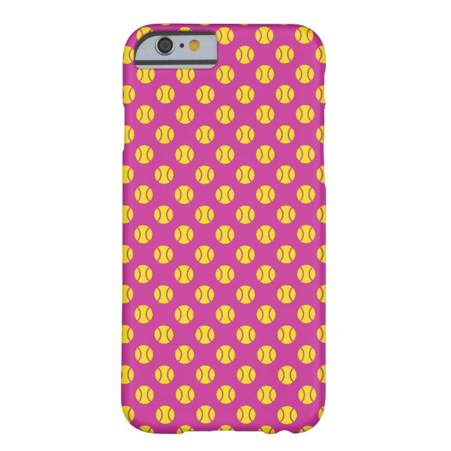 Tennis ball iPhone 6 case | Customisable colours (Back)