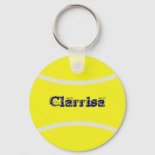 Tennis Ball Key Chain