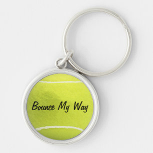 Tennis Ball Key Chain - Personalised