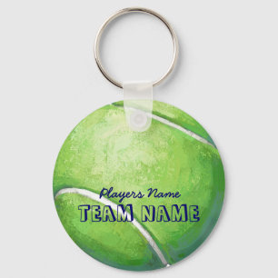 Tennis Ball Key Ring