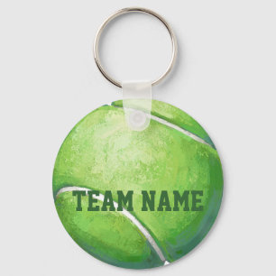 Tennis Ball Key Ring