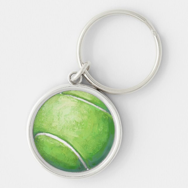 Tennis Ball Key Ring (Front)