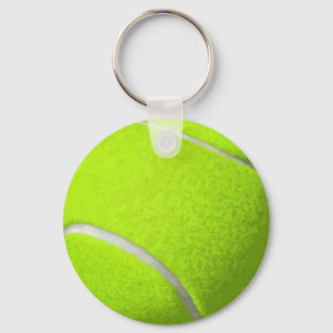 Tennis ball key ring