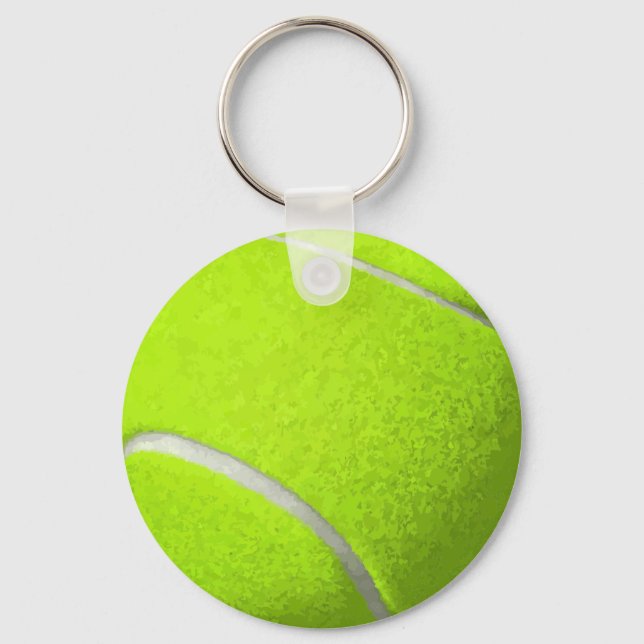Tennis ball  key ring (Front)