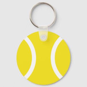 Tennis ball key ring