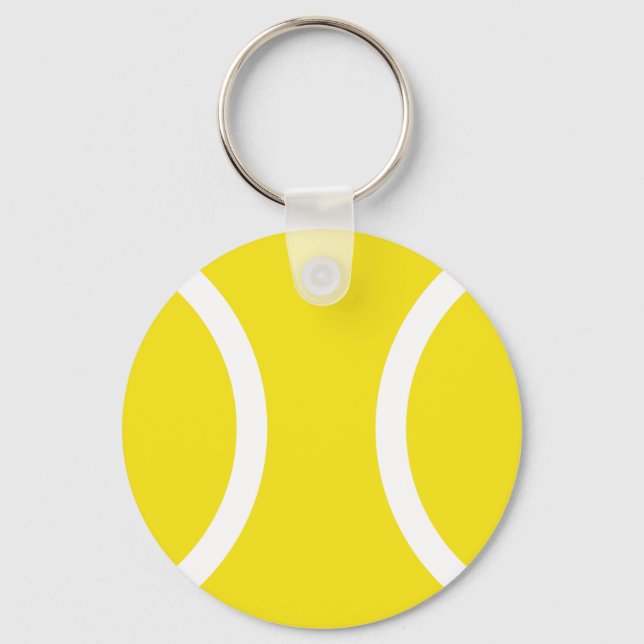 Tennis ball key ring (Front)