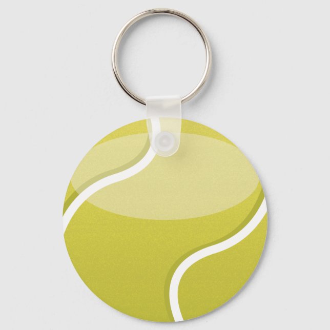 Tennis Ball Key Ring (Front)