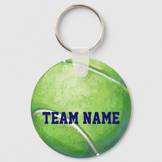 Tennis Ball Key Ring (Front)