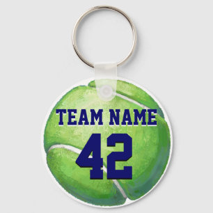Tennis Ball Key Ring