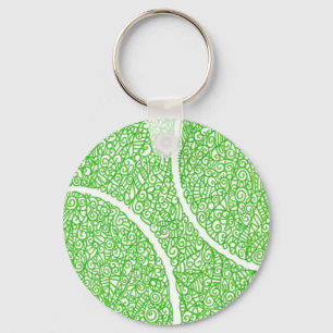 Tennis Ball Keychain