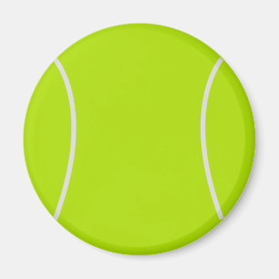 Tennis ball magnet