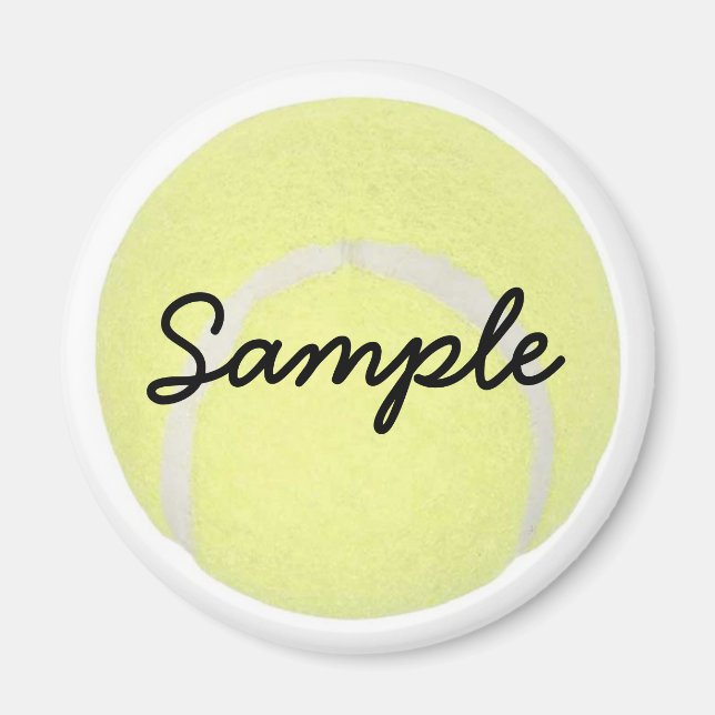 Tennis Ball Magnet (Front)
