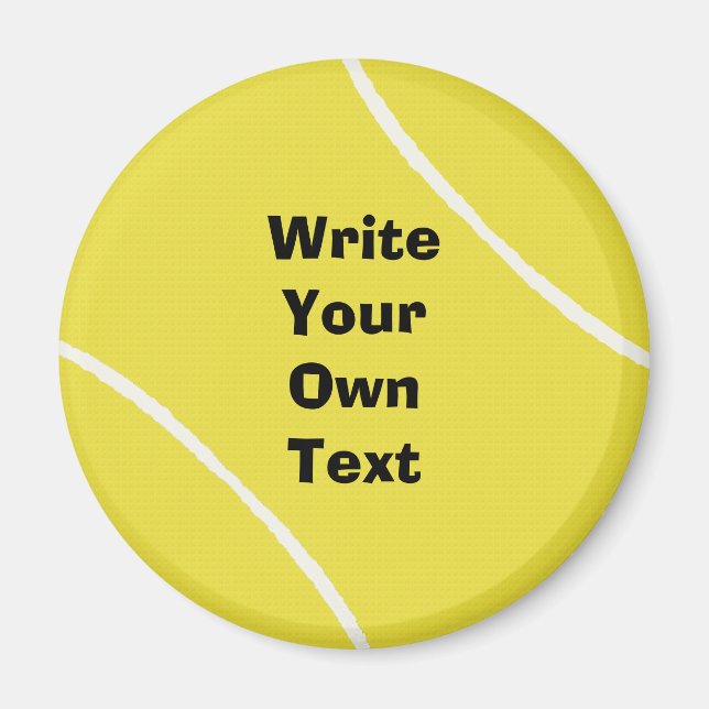 Tennis Ball Magnet (Front)
