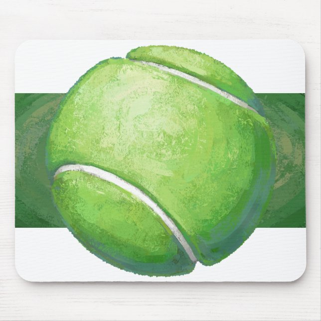 Tennis Ball Mouse Mat (Front)